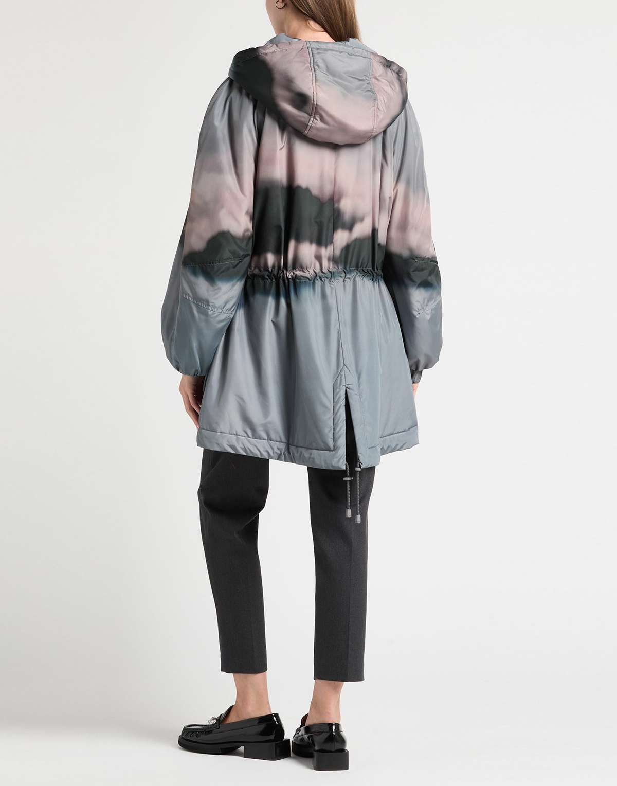 Alberta Ferretti Womens Coat in Grey