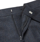 Kingsman - Conrad Slim-Fit Mélange Wool Suit Trousers - Blue