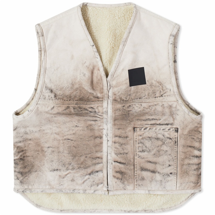 Photo: Givenchy Men's Reversible Work Vest in Brown/Beige