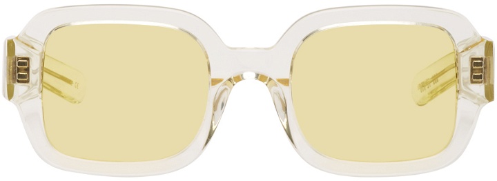 Photo: FLATLIST EYEWEAR Yellow Tishkoff Sunglasses