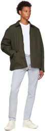 FRAME Green Puffy Workwear Jacket