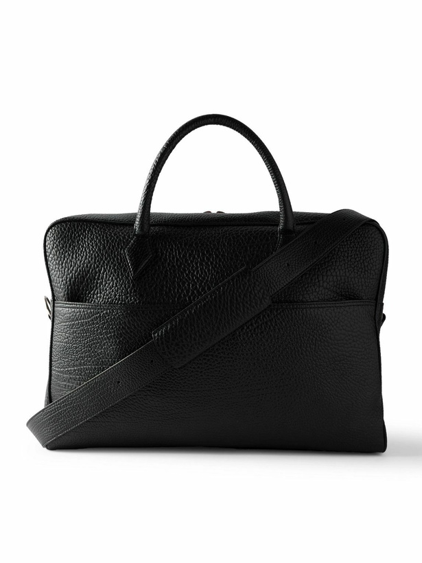 Photo: Métier - Closer Two Day Full-Grain Leather Weekend Bag