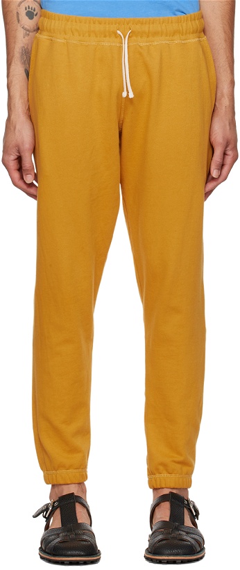 Photo: Bather Orange Drawstring Lounge Pants