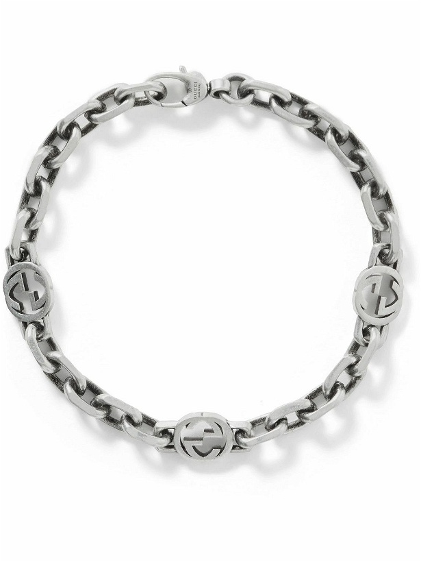 Photo: GUCCI - Silver Chain Bracelet - Silver