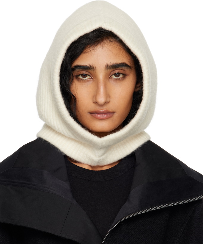 Photo: Rick Owens Off-White Concordians Alpaca Knit Hood