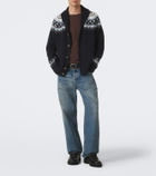 Arch4 Mr Frostvale Fair Isle cashmere cardigan
