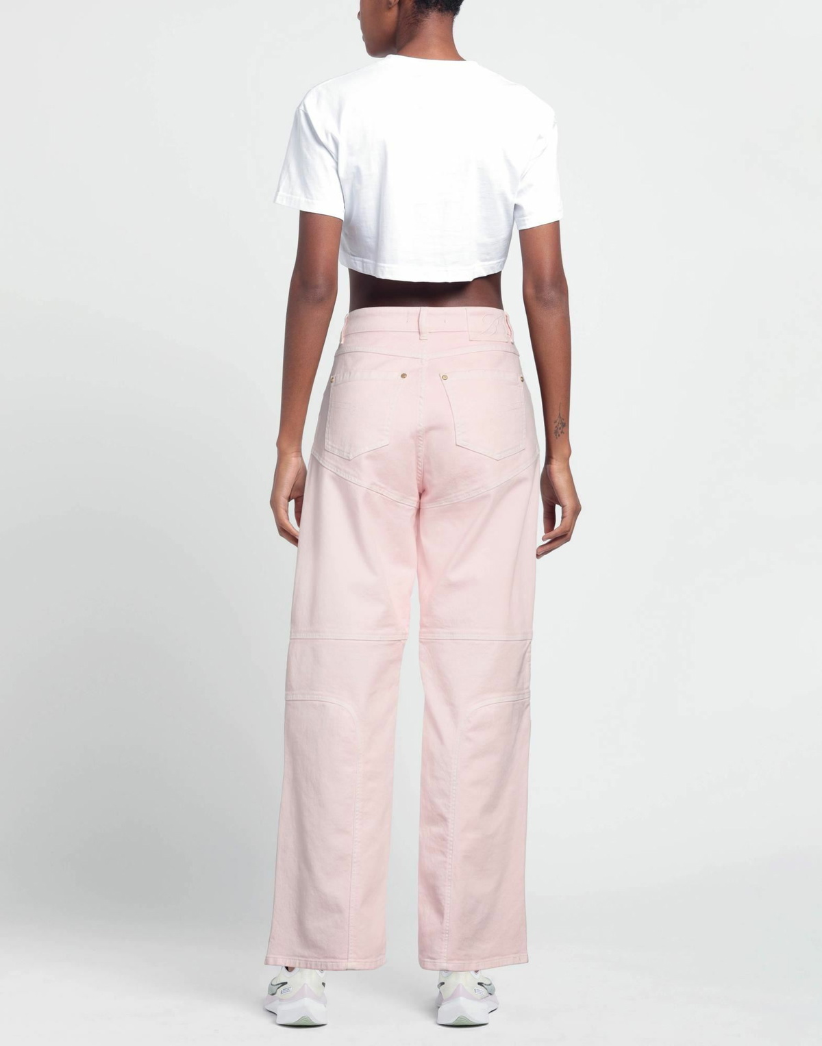 Blumarine Womens Jeans in Pink