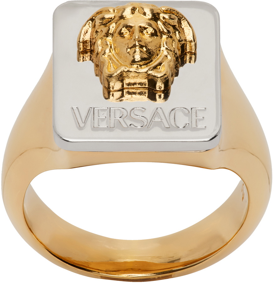 Versace Gold Medusa Ring