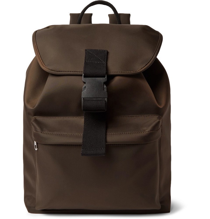 Photo: A.P.C. - Shell Backpack - Chocolate