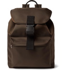 A.P.C. - Shell Backpack - Chocolate