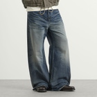 Diesel Men's D-Rise Wide Leg Jeans in Blue