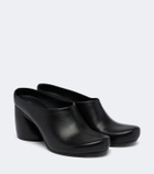 Loewe Oval leather mules