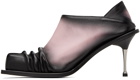 FIDAN NOVRUZOVA Black & Pink Convertible Heels
