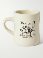 Y,IWO - Beach Logo-Print Ceramic Mug