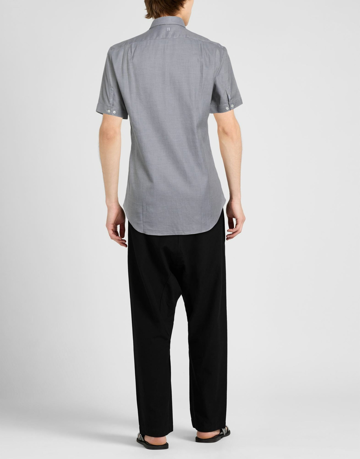 Neil Barrett Mens Shirt in Black