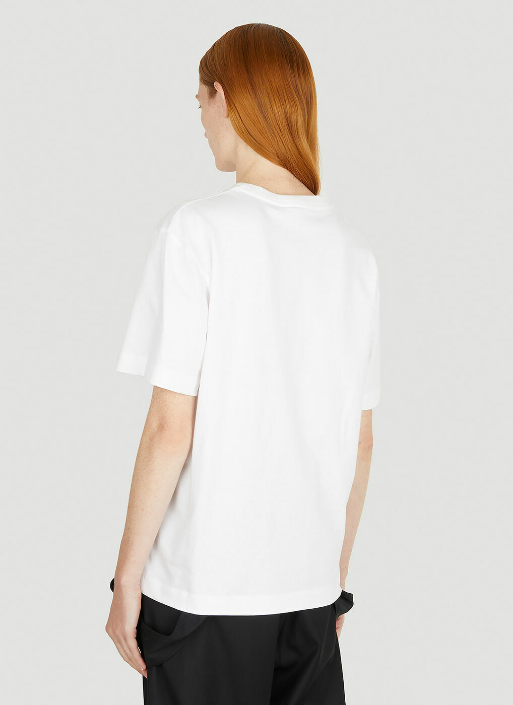 Logo Patch T-Shirt in White Plan C