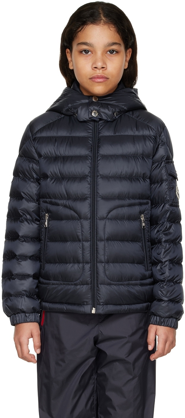 Moncler Enfant Kids Down Padded Donvar Jacket in Ivory