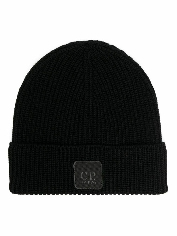 Photo: C.P. COMPANY - Logo Wool Beanie