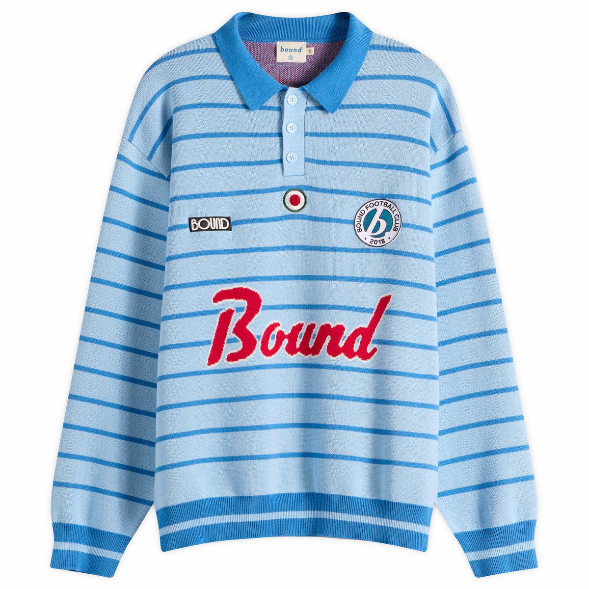 Bound Men's San Paulo Knit Football Shirt in Blue