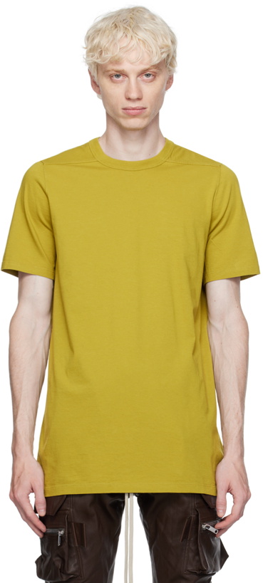 Photo: Rick Owens Yellow Level T-Shirt