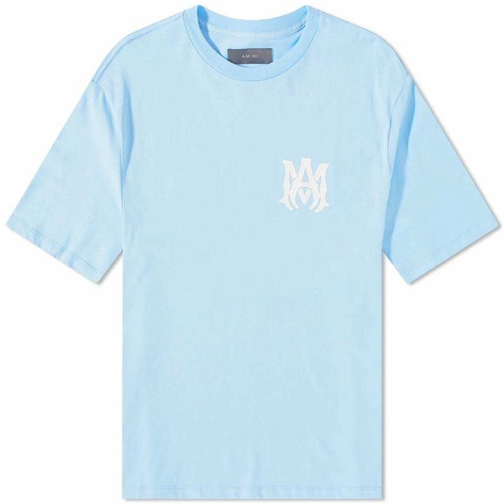 Photo: AMIRI Men's MA Logo T-Shirt in Carolina Blue