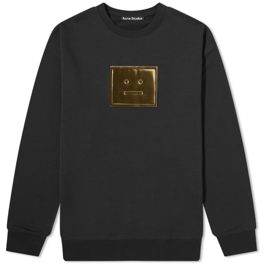 Acne Studios Forba Metallic Face Crew Sweat Acne Studios