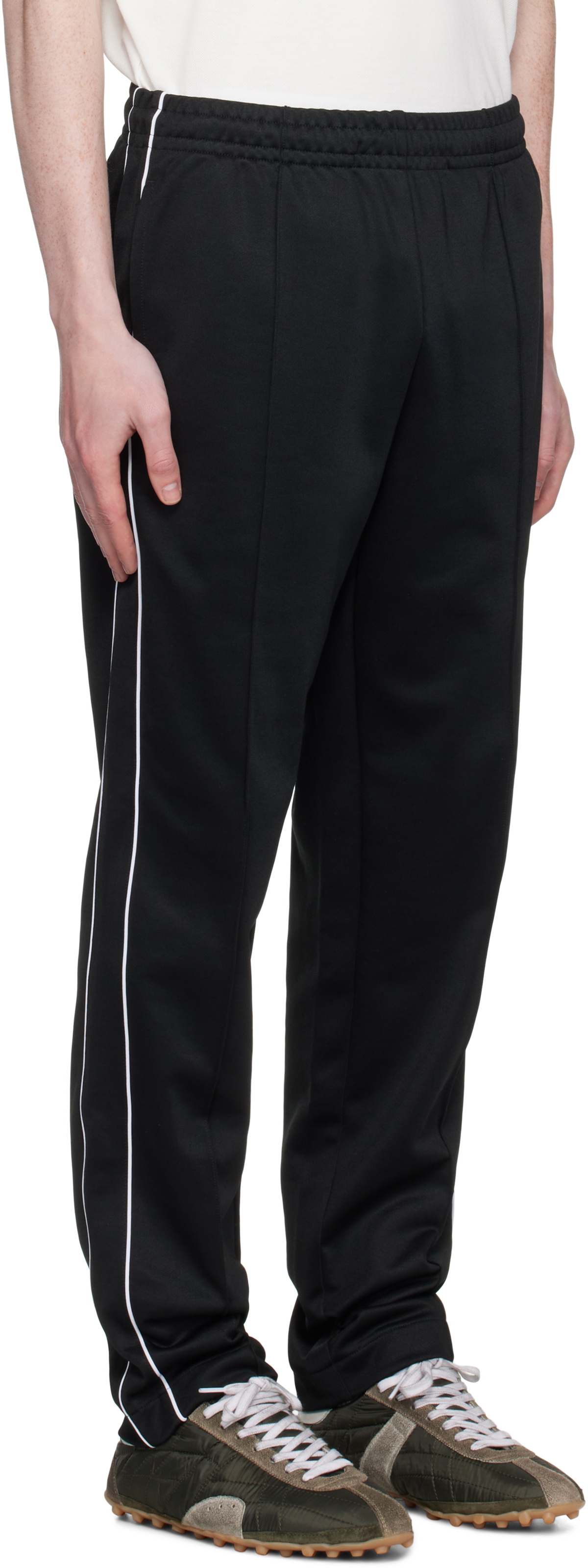 Lacoste Black Paris Piqué Sweatpants
