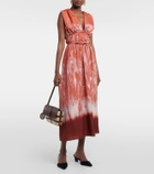 Altuzarra Watermill Small raffia shoulder bag