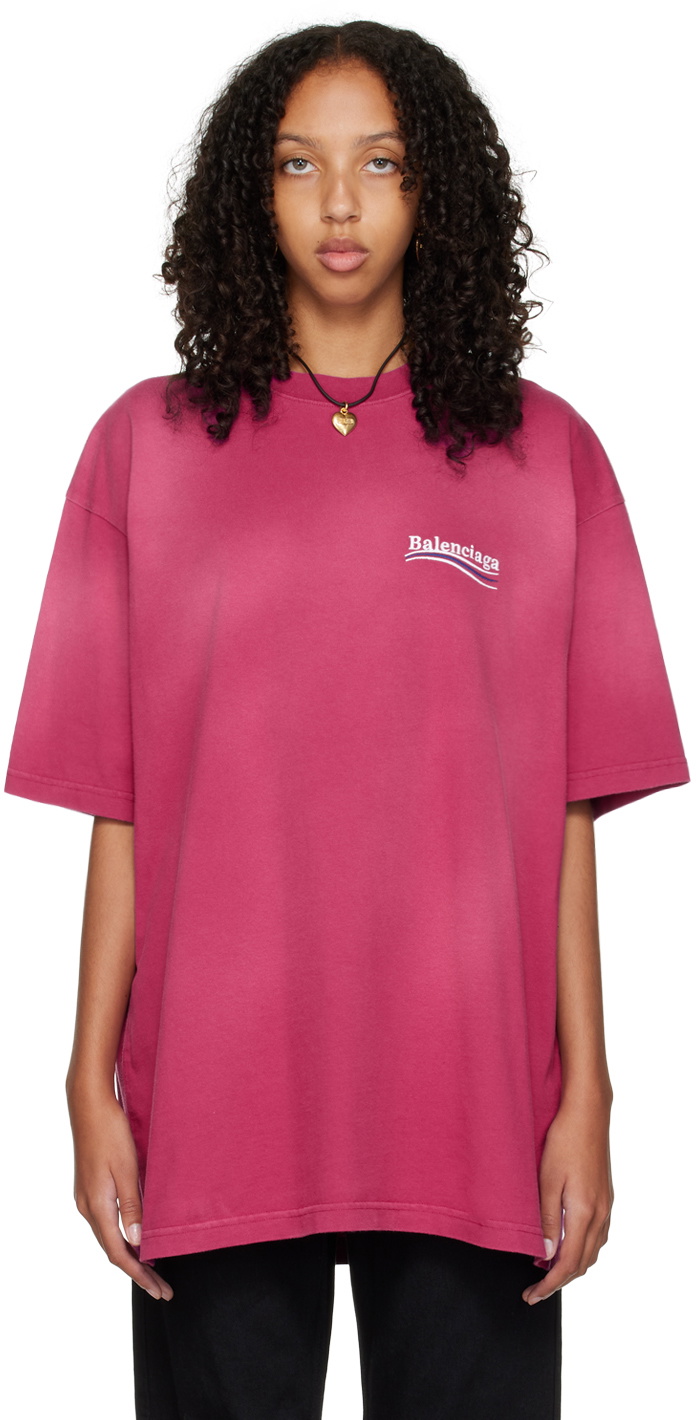 Balenciaga Pink Campaign T-Shirt Balenciaga