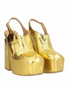 Dries Van Noten Womens Pumps in Gold