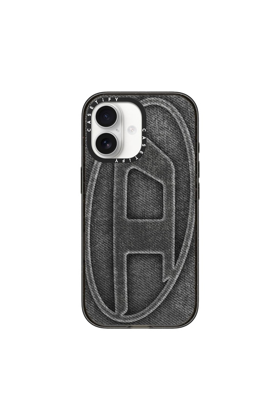 Photo: Diesel Oval D impact case for i Phone 17 - Cases - Unisex - Black