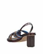 Farm Rio Womens Sandals Chocolate in Brown