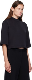 Moncler Genius Moncler x Edward Enninful Black Neoprene T-shirt