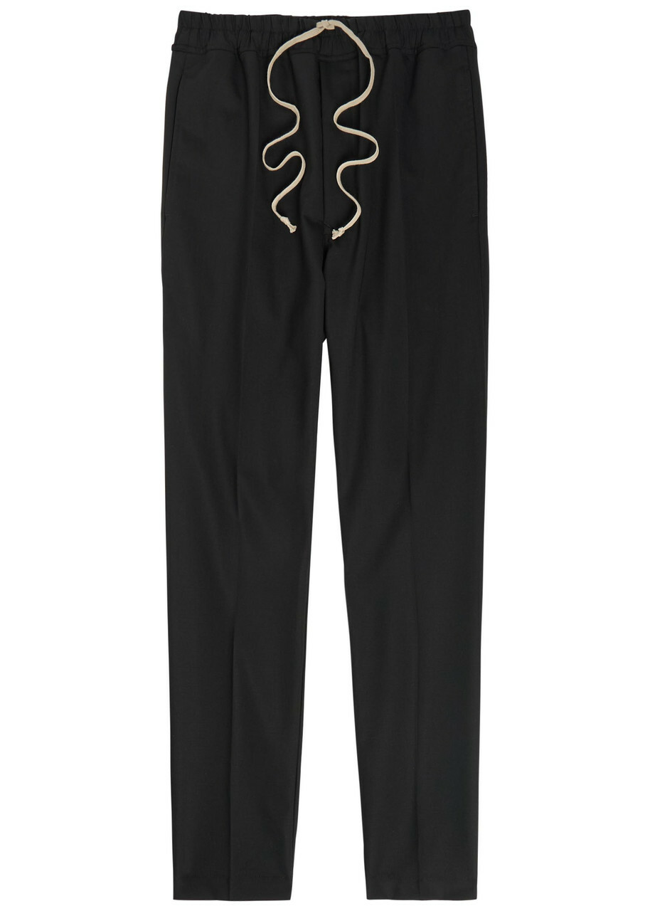 パンツ Rick Owens DRAWSTRING ASTAIRE Rick Owens Black Astaire Trousers Rick Owens