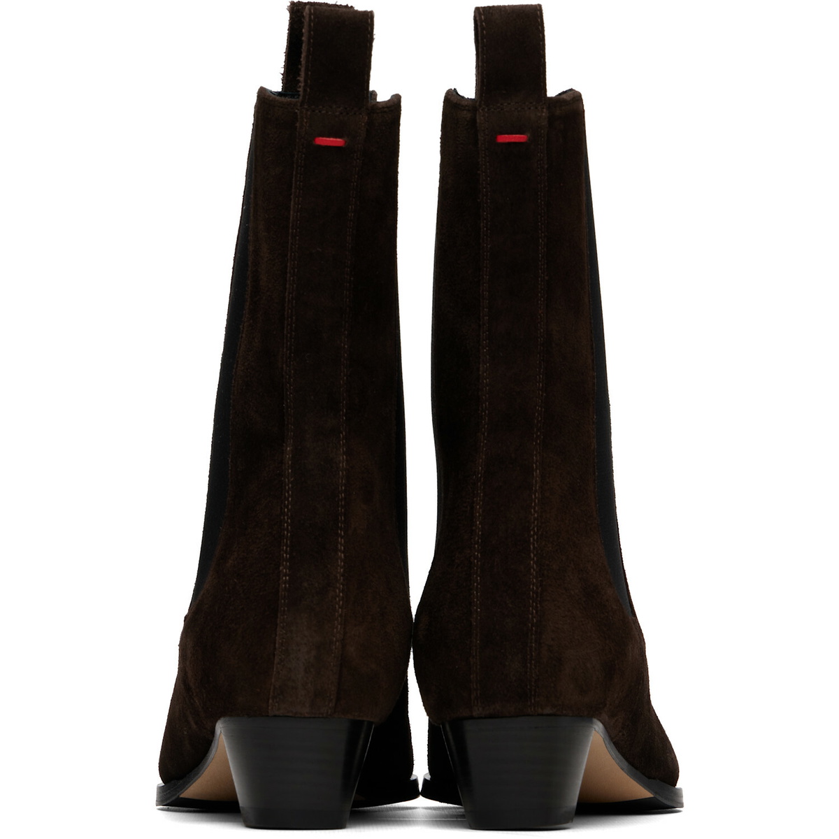 Aeyde Brown Kiki Suede Chelsea Boots