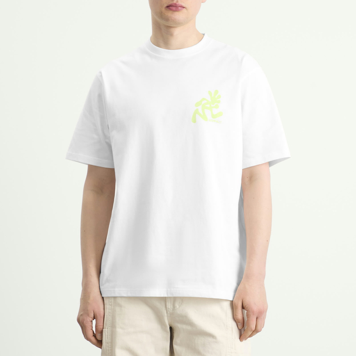 Gramicci Men's Running Man T-Shirt in White