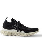 Y-3 - Runner 4D Halo Mesh and Primeknit Sneakers - Black