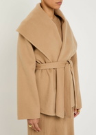 Gabriela Hearst Harris Belted Cashmere Jacket Camel