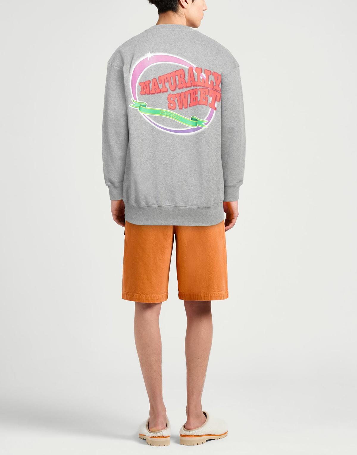 Jw Anderson Mens Sweatshirt in Grey