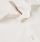 ALDOMARIACAMILLO - Washed-Silk Shirt - Neutrals
