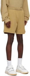 Acne Studios Green Faded Shorts