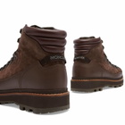 Moncler Men's Peka Trek Hiking Boots in Brown