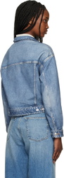 rag & bone Blue Miramar Trucker Jacket