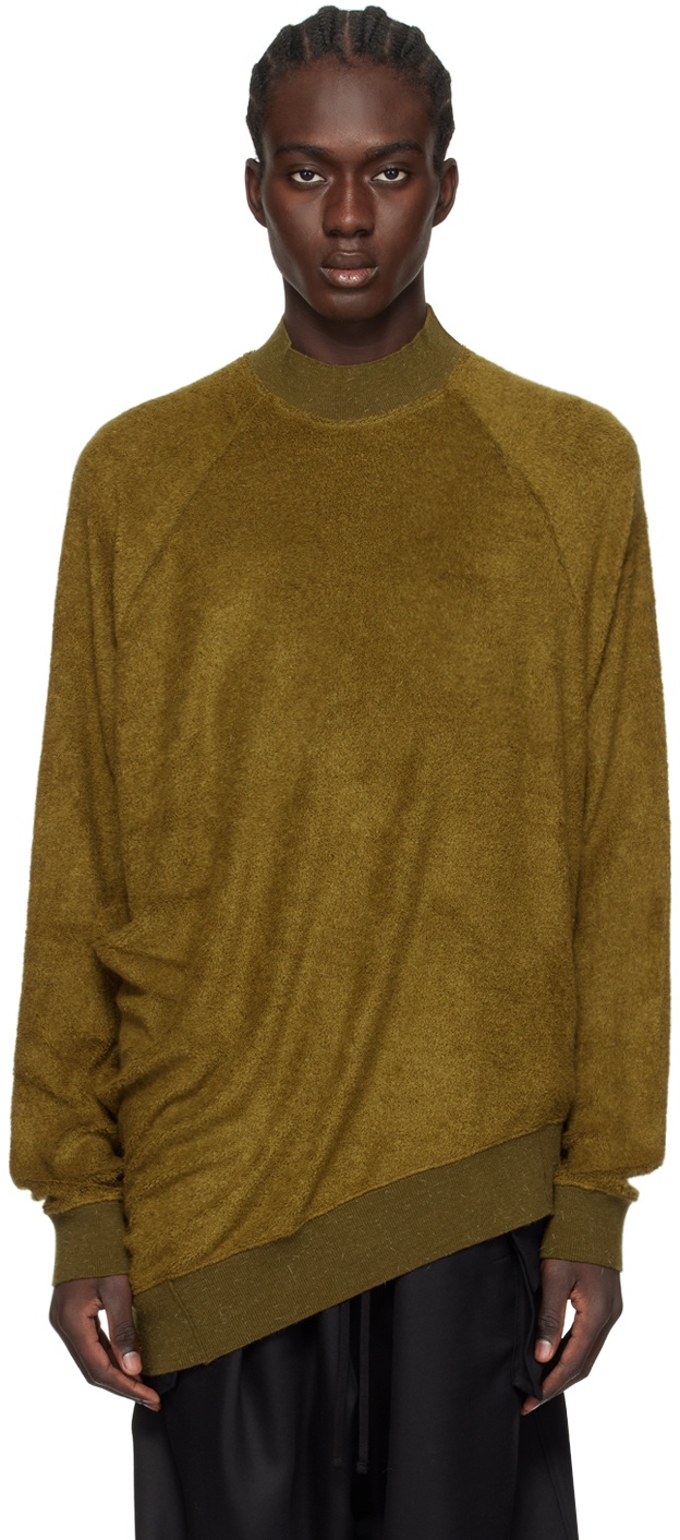 Photo: Julius Khaki Asymmetric Sweater