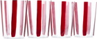 The Conran Shop Burgundy Nova Stripe Tumbler Set, 4 pcs