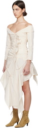 Renaissance Renaissance SSENSE Exclusive Bridal Capsule Coco Minidress