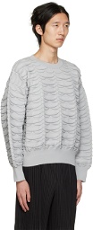 CFCL Gray Facade Sweatshirt