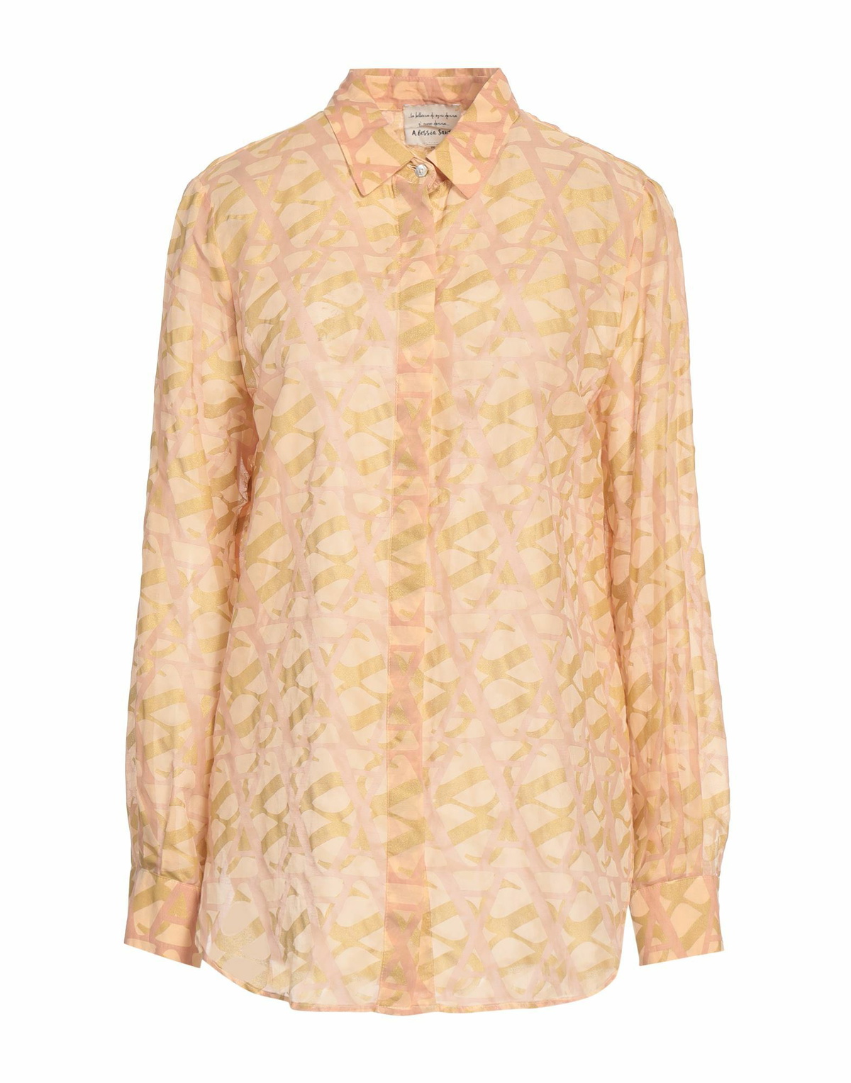 Alessia Santi Womens Shirt Sand