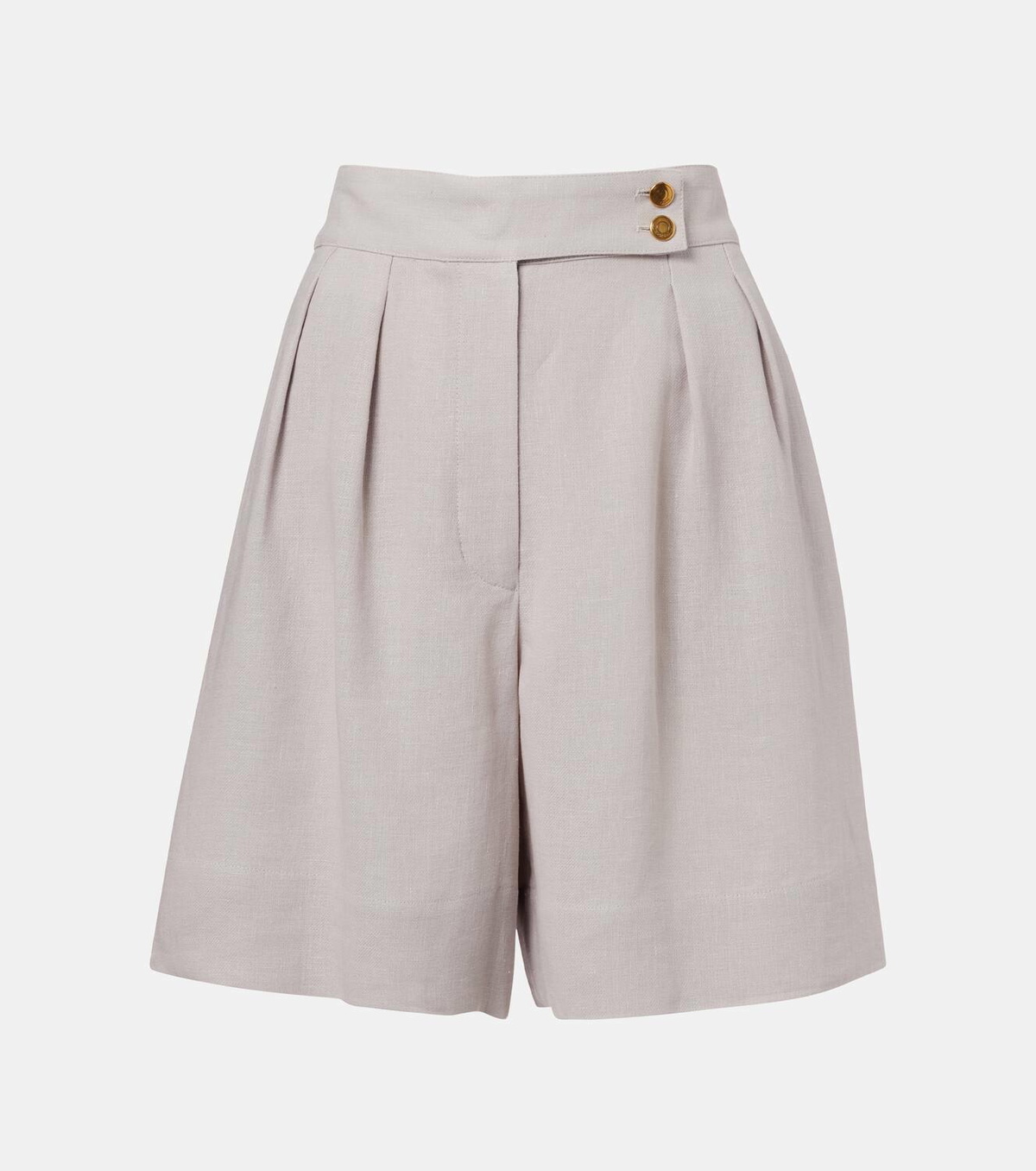 Loro Piana Dorin linen crêpe Bermuda shorts
