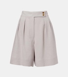 Loro Piana Dorin linen crêpe Bermuda shorts